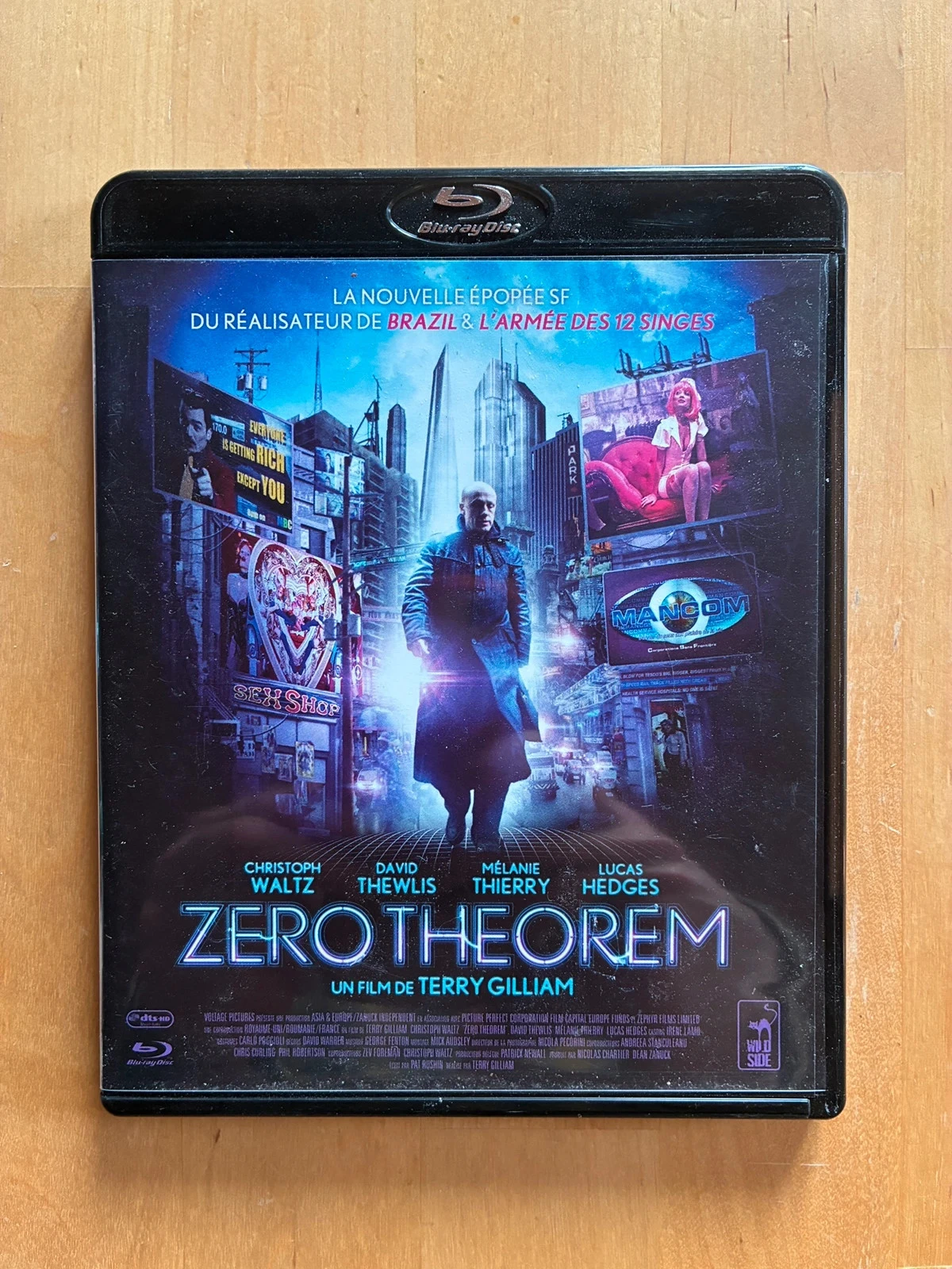 Blu-ray Zero Theorem de Terry Gilliam.